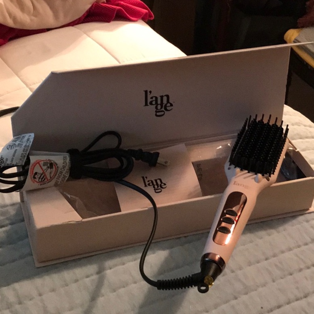 Lange Le Vite hair straightener NWOT original box included